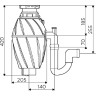 Измельчитель пищевых отходов OMOIKIRI NAGARE 1000 4995058